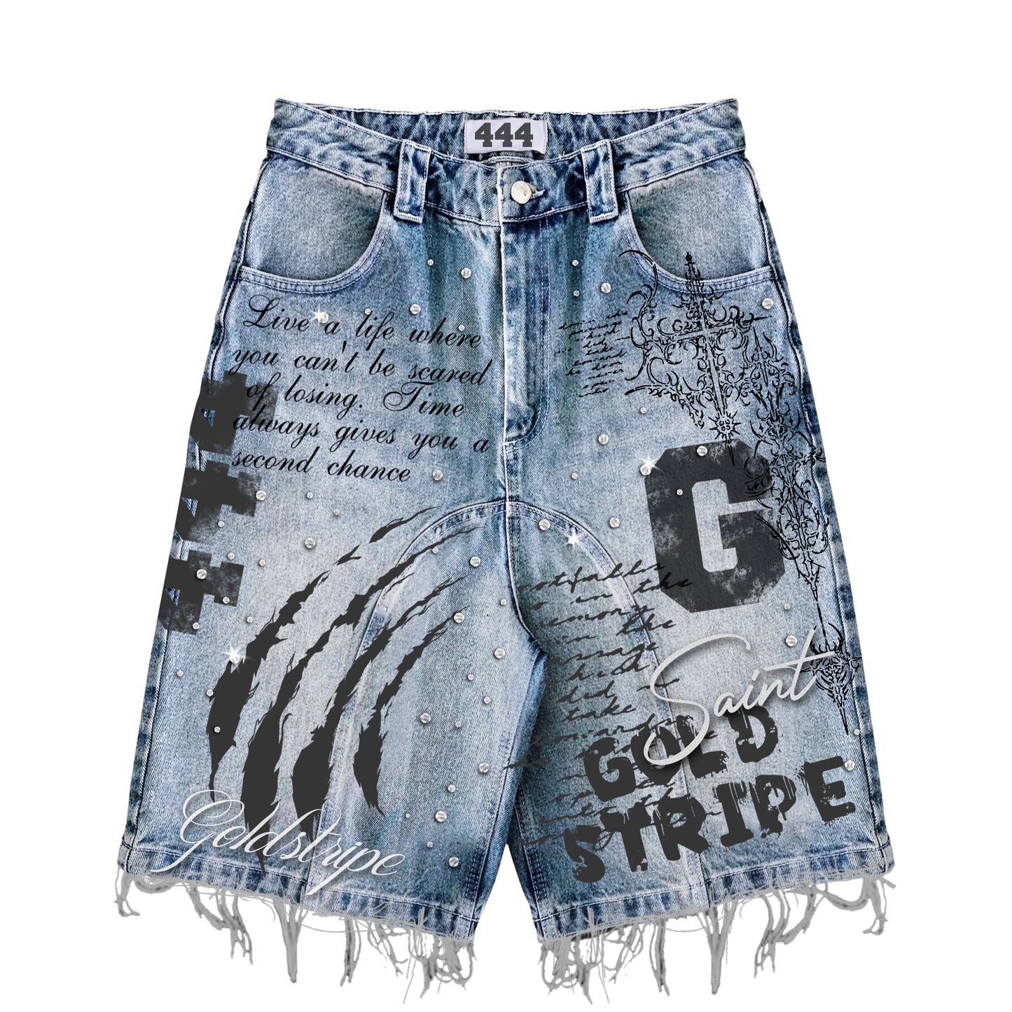 ALPHA STREET DENIM SHORT
