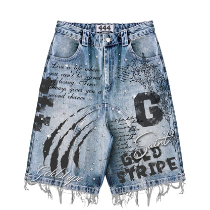 ALPHA STREET DENIM SHORT