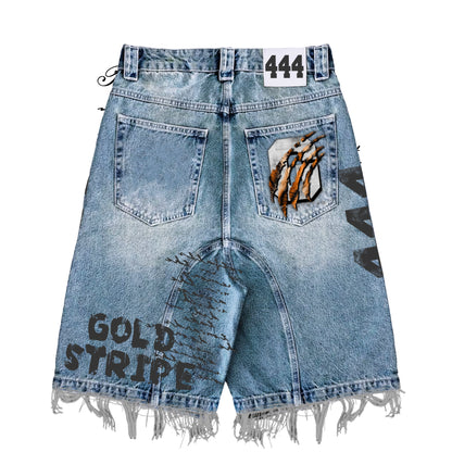 ALPHA STREET DENIM SHORT